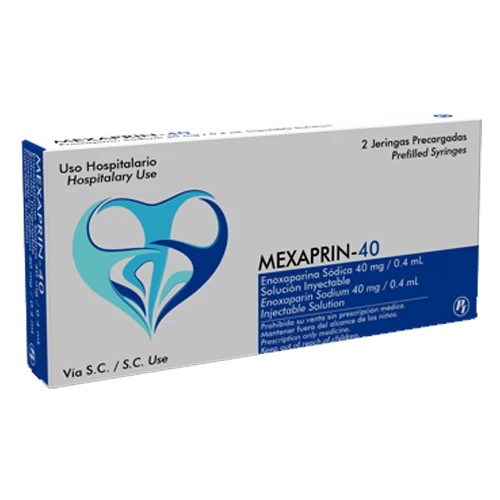 MEXAPRIN-40 Enoxaparin Sodium Injectable Solution 40mg