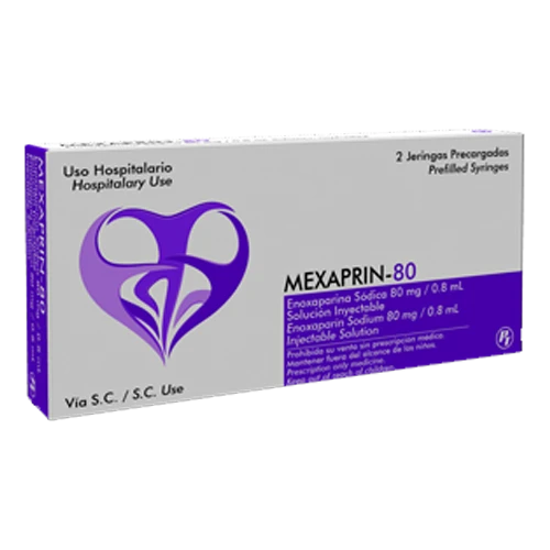 MEXAPRIN-45 Enoxaparin Sodium Injectable Solution 80mg (Bx2)