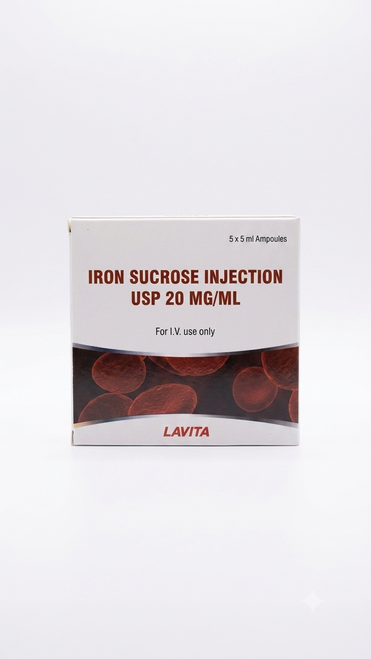 LAVITA Iron Sucrose 20mg/ml injection 5ml