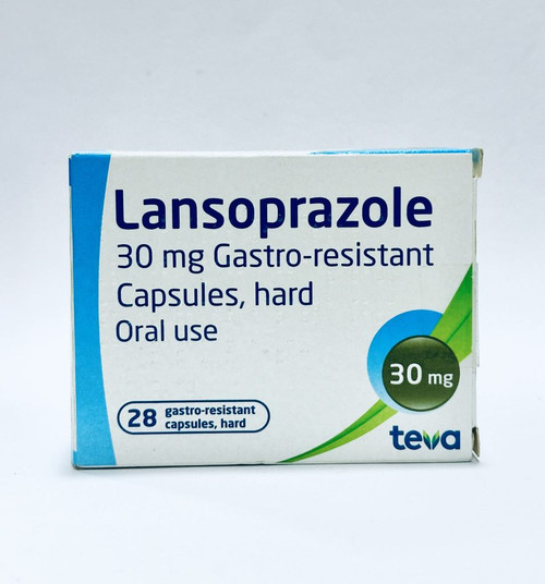 TEVA Lansoprazole 30mg Gastro resistant capsules