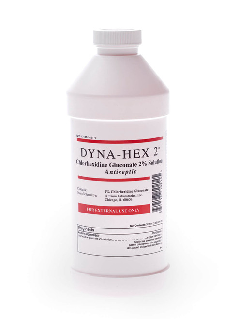 MEDLINE DYNA-HEX CHLORHEXIDINE Gluconate 2% Prep-32oz