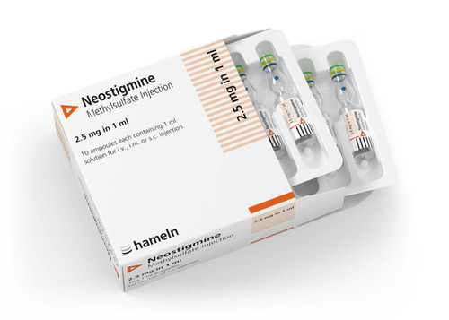 HAMELN Neostigmine Methylsulfate Injection 2.5mg/ml IM / IV / SC 1ml Ampoule