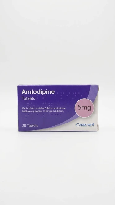 Amlodipine 5mg Tablets 28s