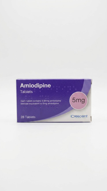 Amlodipine 5mg Tablets 28s