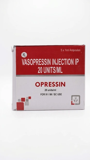 VASOPRESSIN (Opressin 20IU) Inj 1ml amps