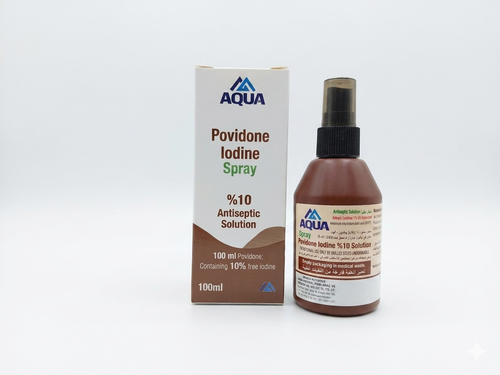 AQUA Povidone Iodine 10% Spray - 100ml