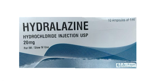 JACKSON Hydralazine HCL 20mg/ml Injection