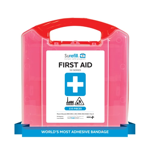 HORIZON 50 ANSI 2021 A+ First Aid Kit - Plastic Case Kit