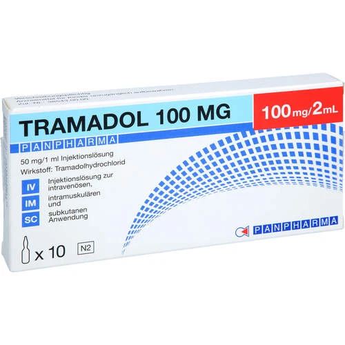 ROTEXMEDICA Tramadol Hydrochloride Injection 50mg/ml 2ml Ampoule