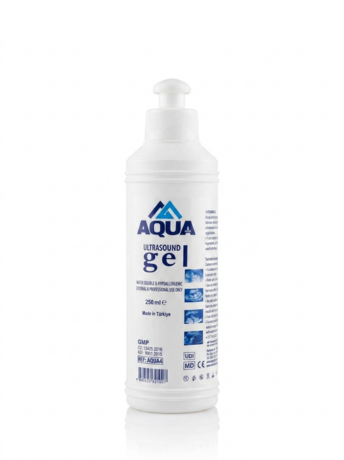 AQUA Transparent Ultrasound Gel - 250ml