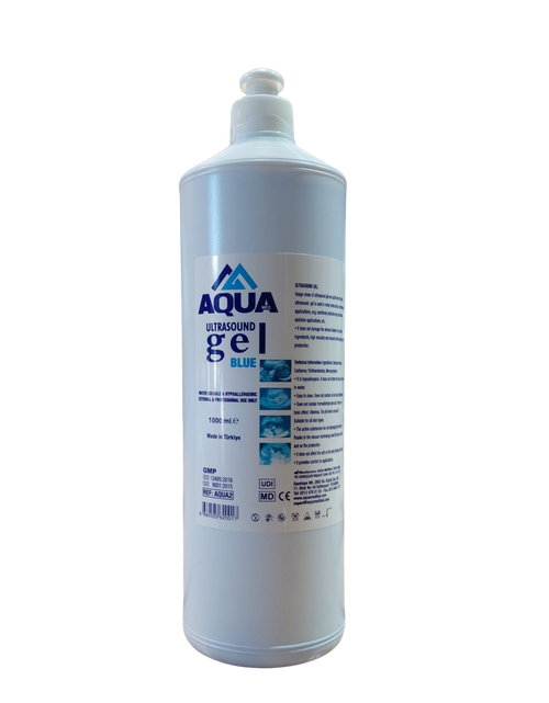 AQUA Transparent Ultrasound Gel - 500ml