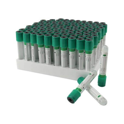 STRIVAC Vacutainer Blood Collection Tubes Lithium Heparin Green 4.0ml