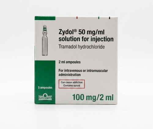 Zydol Tramadol 100mg/2ml solution for injection ampoules