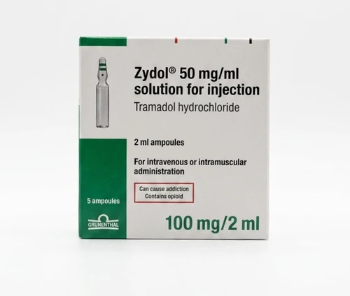 Zydol Tramadol 100mg/2ml solution for injection ampoules