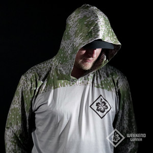 Bulgarian Frogskin Camo Premium Active Sun Hoodie Bulgarian Frogskin Camo Premium Active Sun Hoodie