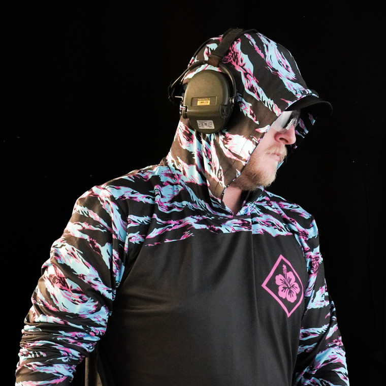 Miami Tigerstripe Premium Active Sun Hoodie