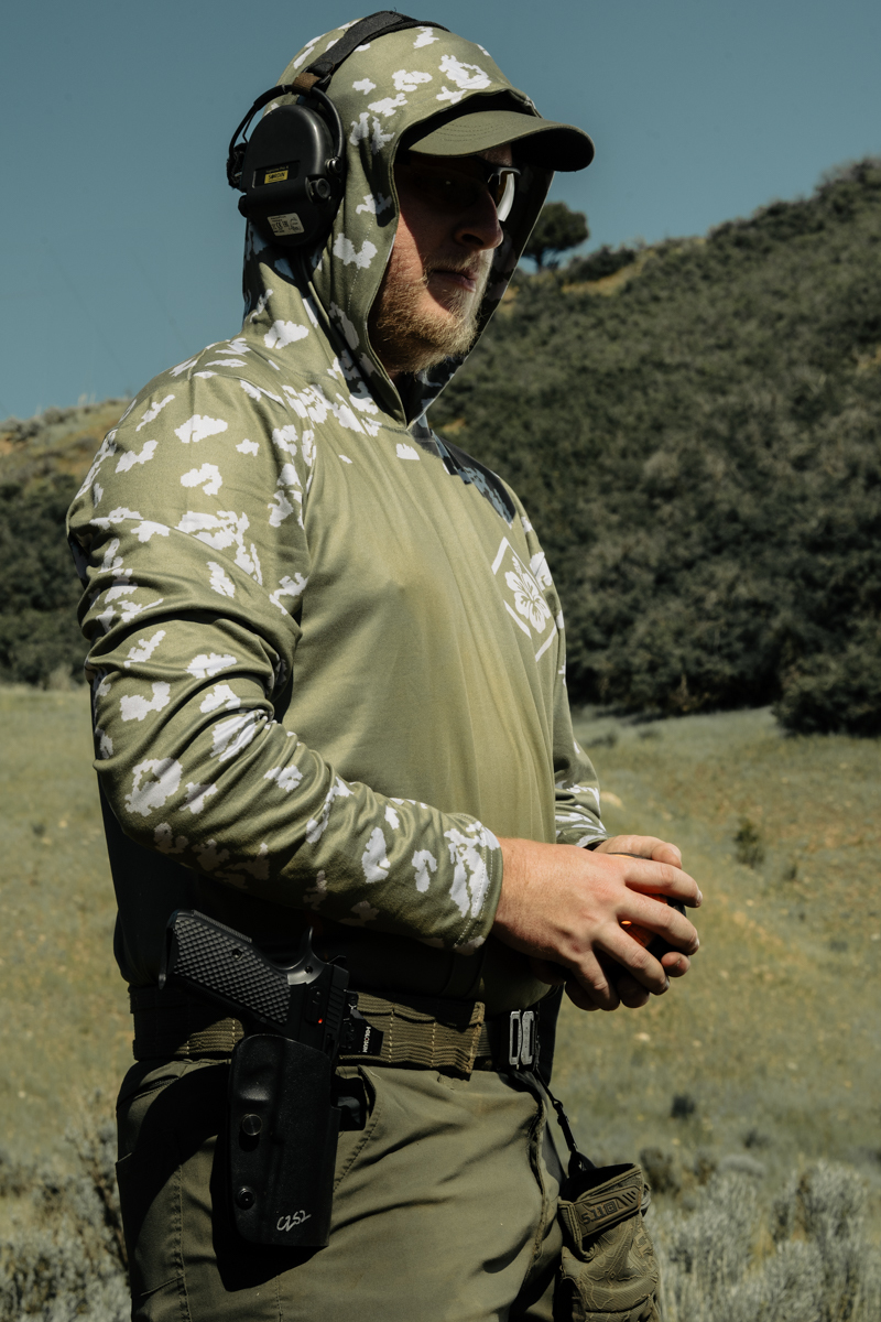 DNC Camo Hoodie Lifestyle
