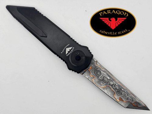 DREDDLOCK GROUND-ZERO TANTO BAKER FORGE DAMASCUS #17