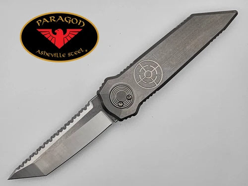 TY-DREDDLOCK GROUND-ZERO TANTO SERRATED TOP S35VN #015