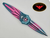 STARBURST TAPERED STARBURST WARLOCK CUSTOM COLORWAY MIAMI VICE #12 S35VN