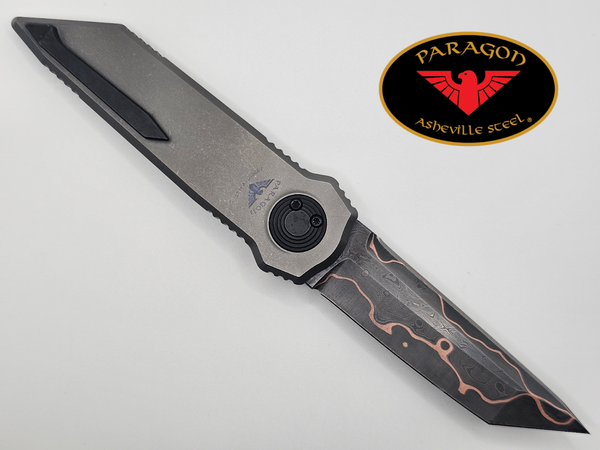 TY-DREDDLOCK GROUND-ZERO TANTO BAKER FORGE DAMASCUS DISTRESSED 4