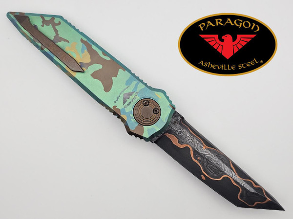 TY-DREDDLOCK GROUND-ZERO TANTO CUSTOM BAKER FORGE RAINDROP GOMAI COPPER SHIM
