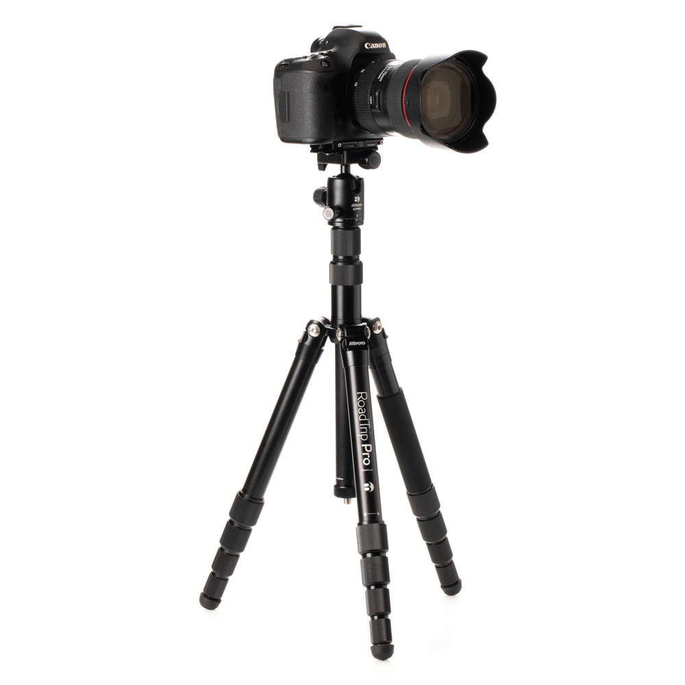 MeFOTO RoadTrip PRO Aluminum Series 1 (6 in 1)    Al Tripod in Black