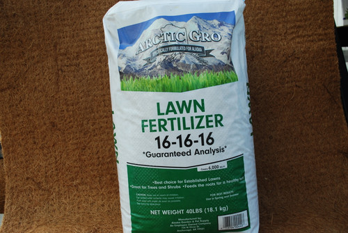 16-16-16 Arctic Gro Lawn & Shrub Fertilizer 40#