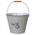 14" Milkhouse Vintage Bucket Planter