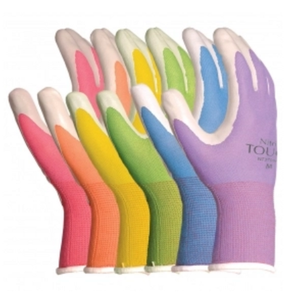 Nitrile Touch Glove Large Assorted