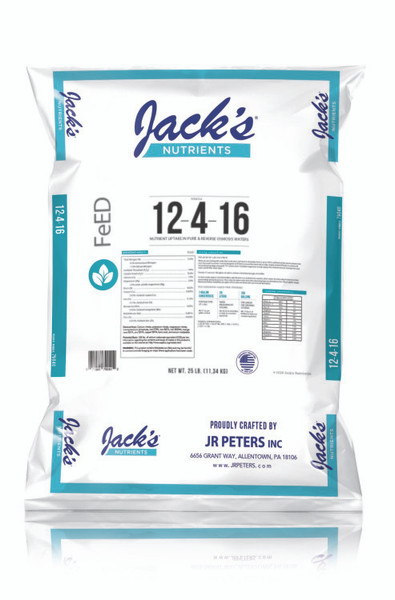 12-4-16 RO Fertilizer 25# Bag