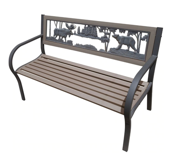 Glider Bench - Moose/Bear