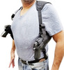 Explorer Woodland Camo Fully Adjustable Every Day Carry Tactical Under Arm Double Pistol Carrier