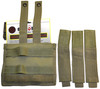 Explorer Triple Mag Pouch, OD green, 6.25 x 1 x 6-Inch