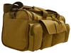 Explorer Gun Range Bag, Tan Tactical Shooting Range Bag for Pistols with Divider and Pistol Pouch Included