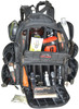 Backpack + Range Bag with Large Padded Deluxe Tactical Divider and 9 Clip Mag Holder - Rangemaster Gear Bag Explorer, Black