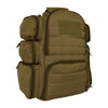 Backpack + Range Bag with Large Padded Deluxe Tactical Divider and 9 Clip Mag Holder - Rangemaster Gear Bag Explorer, Tan