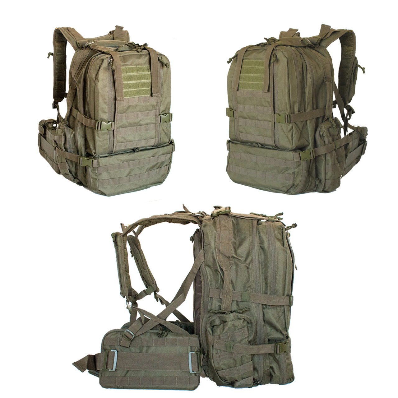 EXPLORER Coyote Tan Tactical 3 Day Military Tactical Combat Assault Pack  Molle Bug Out Bag Backpack for Outdoor Hiking Camping Trekking Hunting -  Explorer Bags