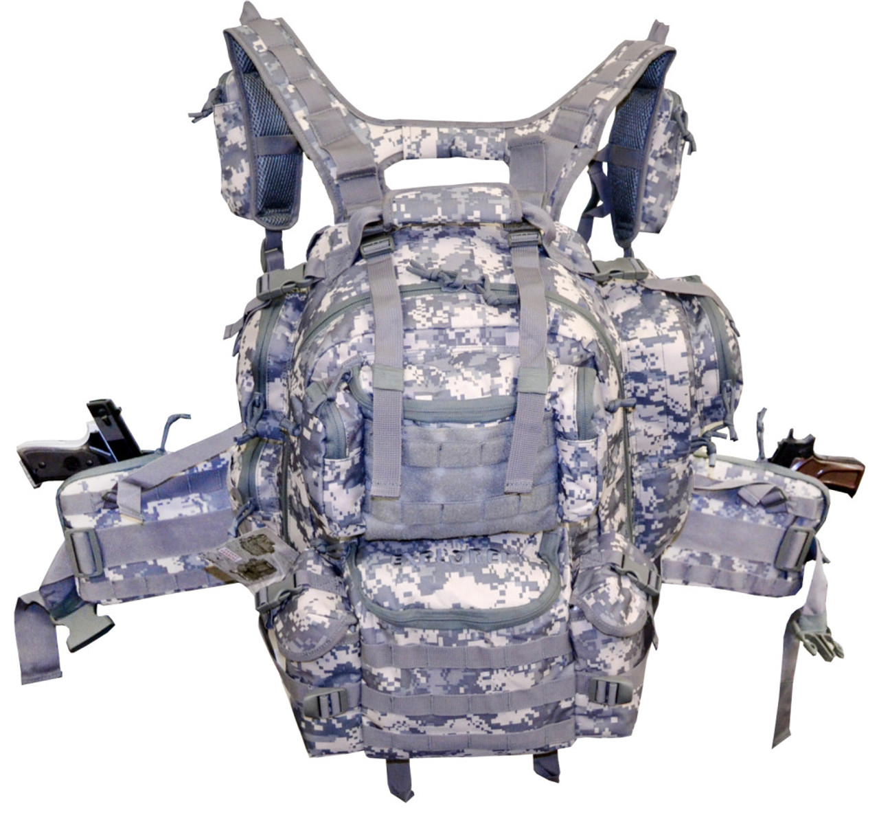 Explorer ACU Tactical Gun Concealment Backpack with Molle Webbing Hydration Ready