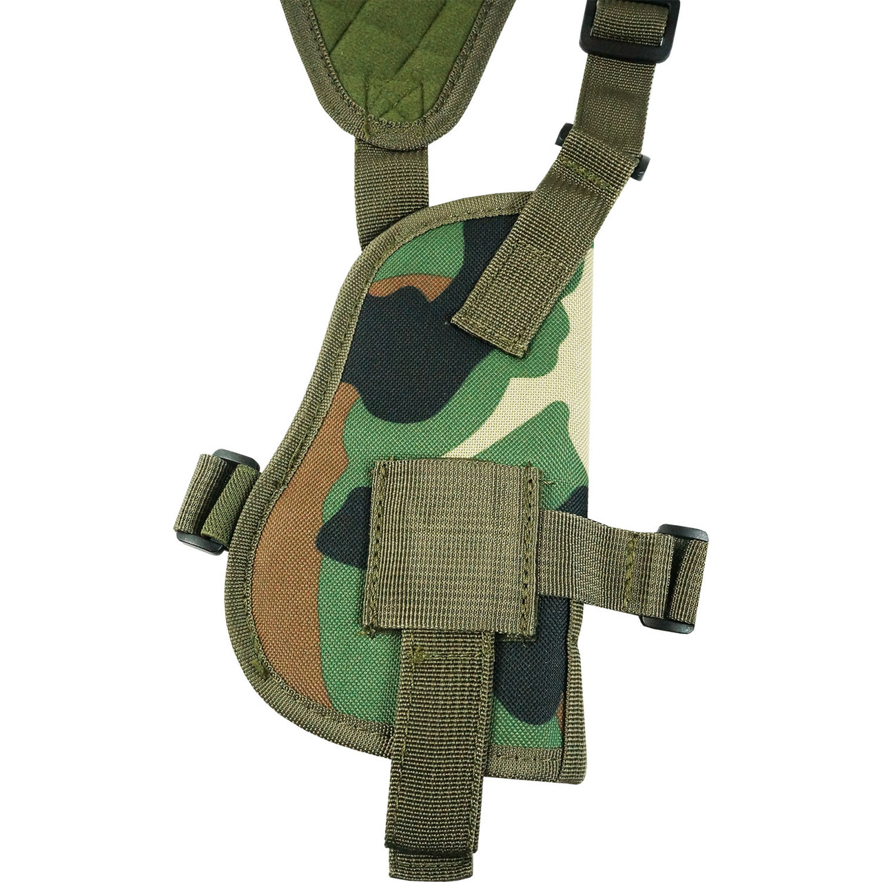 Explorer® Tactical WC Camo Under Arm Shoulder Double Draw Pistol Holster Pouch