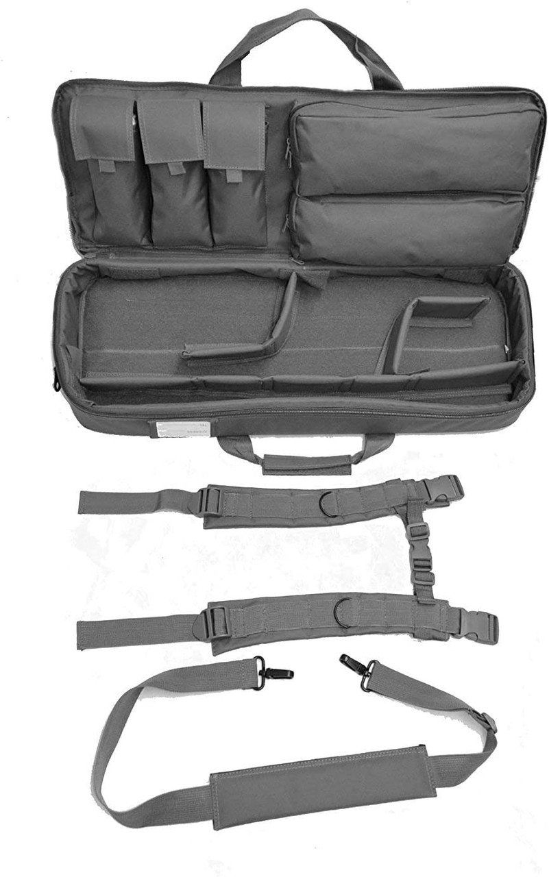 Explorer Mojo Tactical 30"x 11" x 5" Gun Case, Black