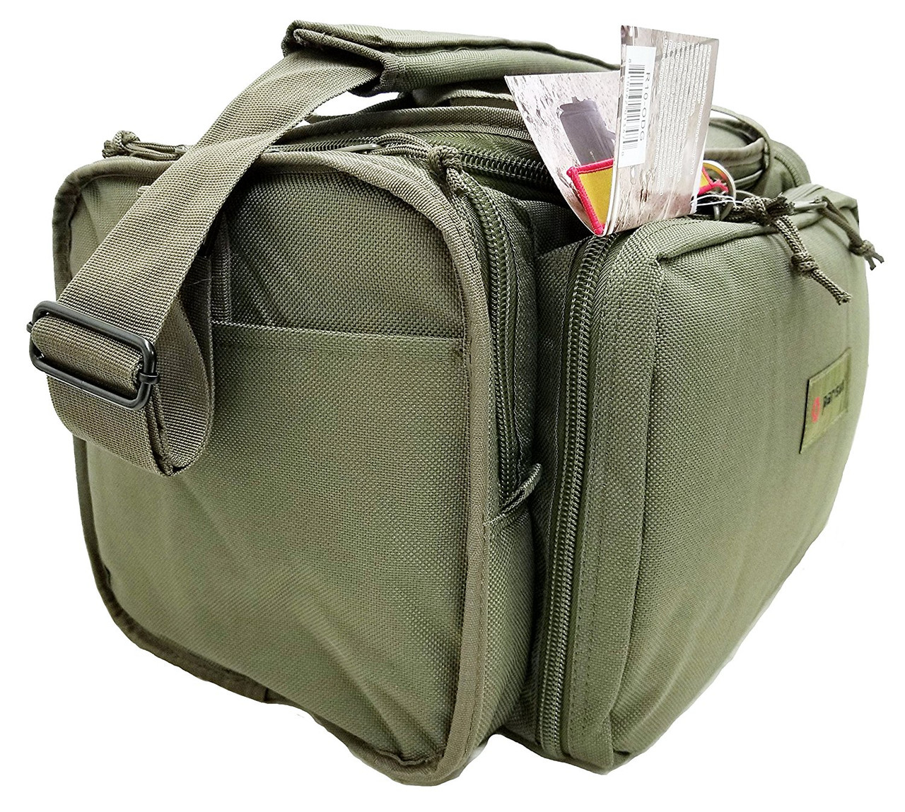 PARISUN Tactical Range Bags with Weather Resistant Material for Shooting, Range, Storage and Transport (OD Green Parisun Range Bag)