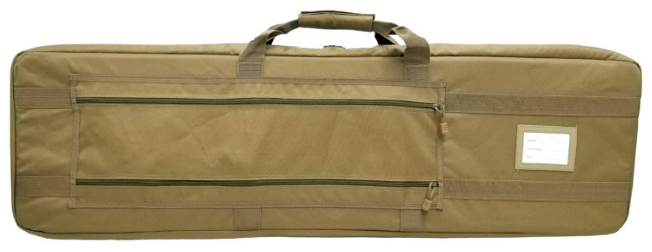 Explorer Large 42" 3 Gun Soft Carry Case with Shooting Mat, Coyote Tan