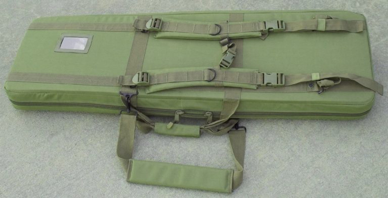 Explorer Large 3 42" Gun Soft Carry Case with Shooting Mat, OD Green