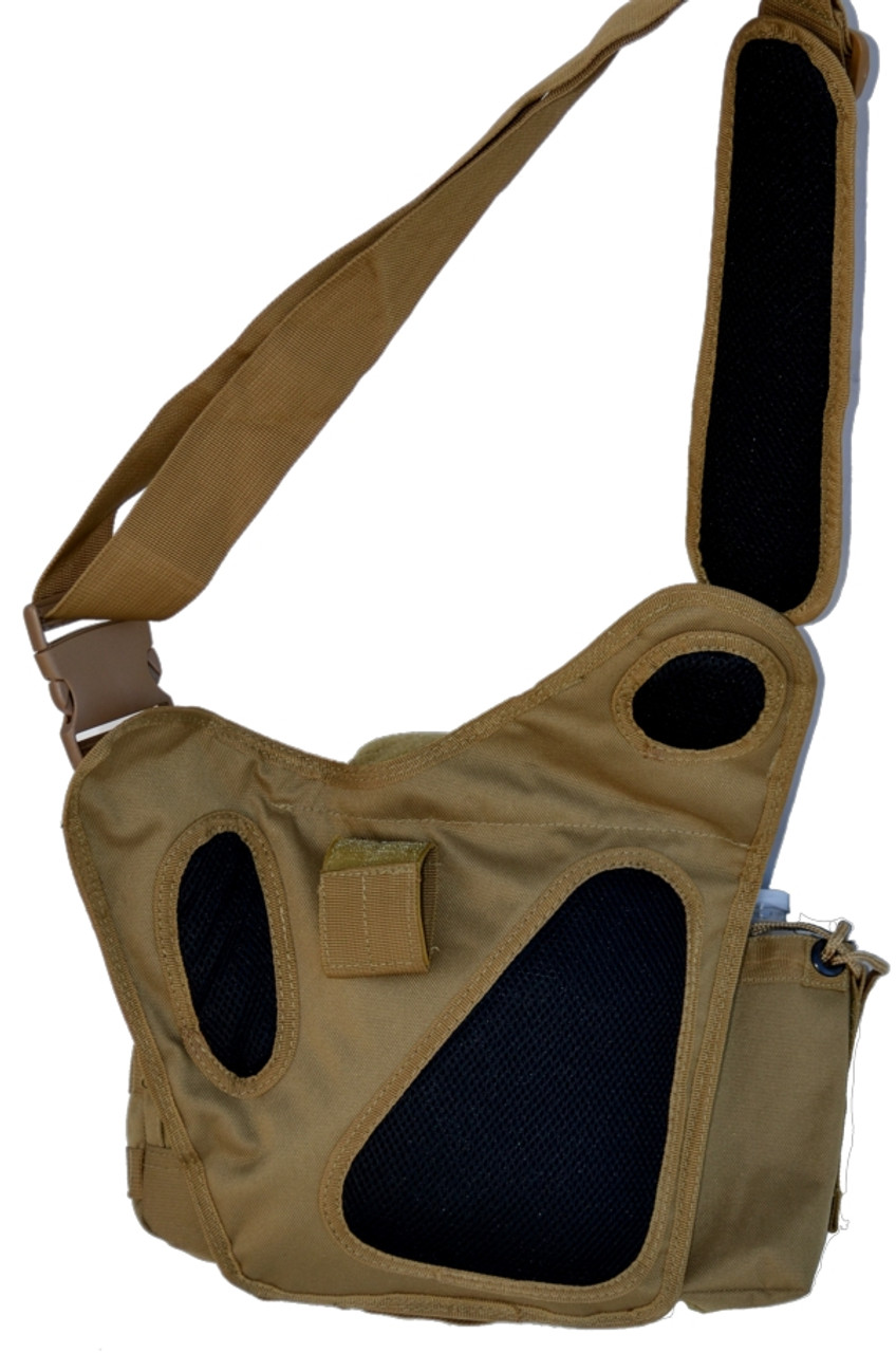 Explorer Messenger Bag Tan 17