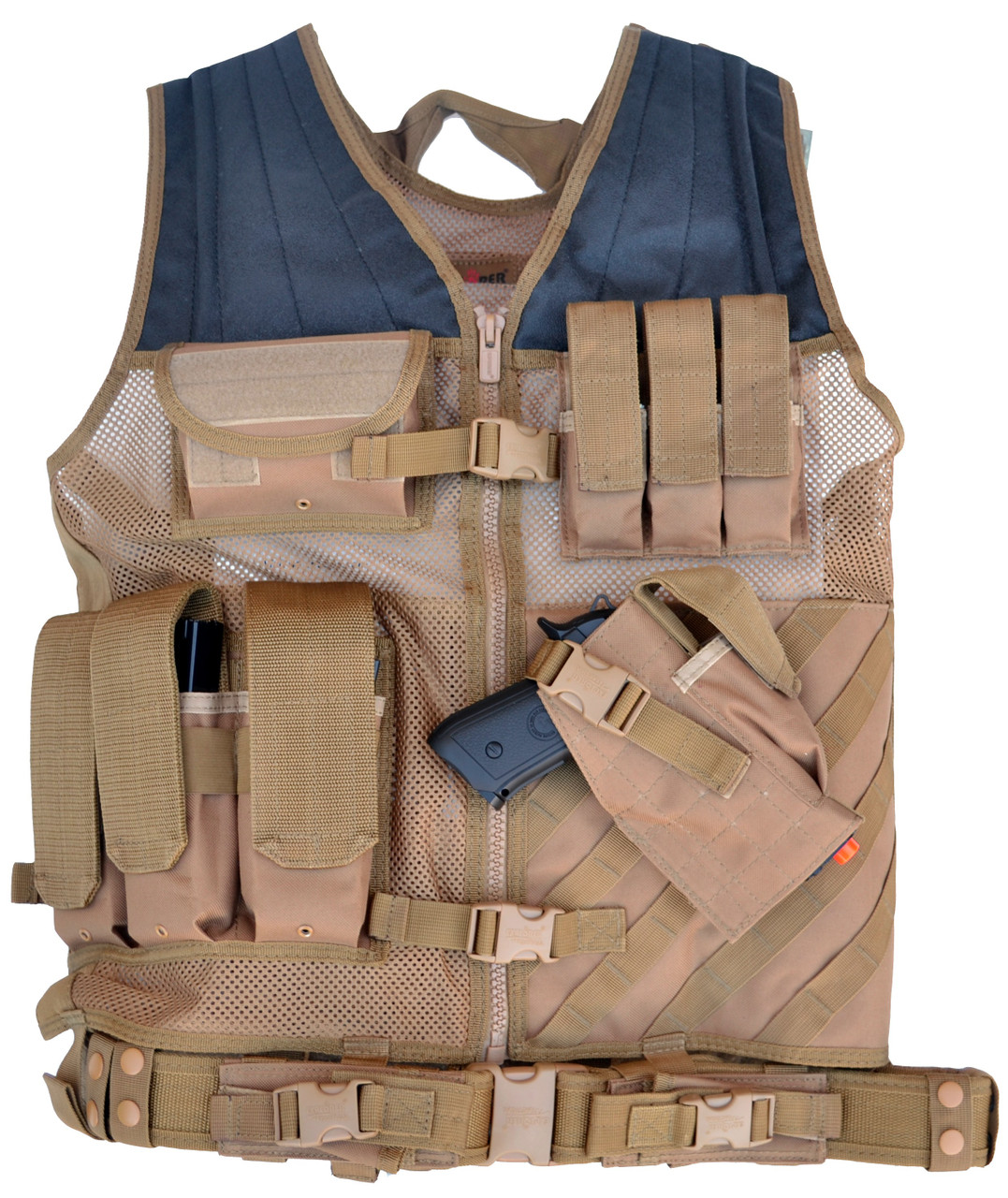 VOTAGOO GEAR Quick Release Tactical Vest, Airsoft Vests