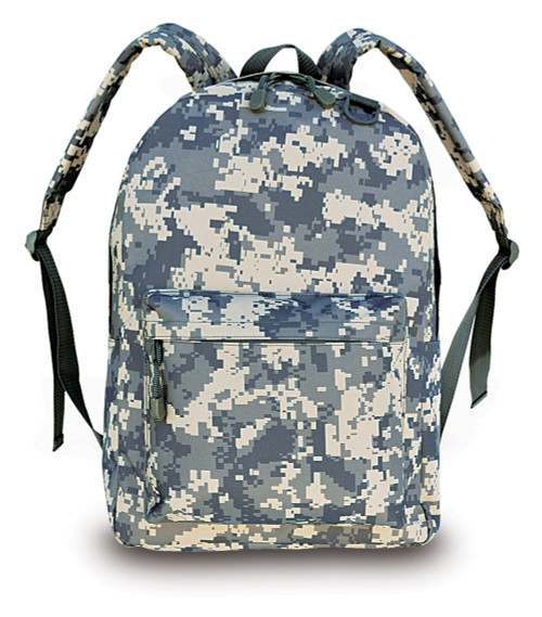 Camouflage Backpack with Rain Cover