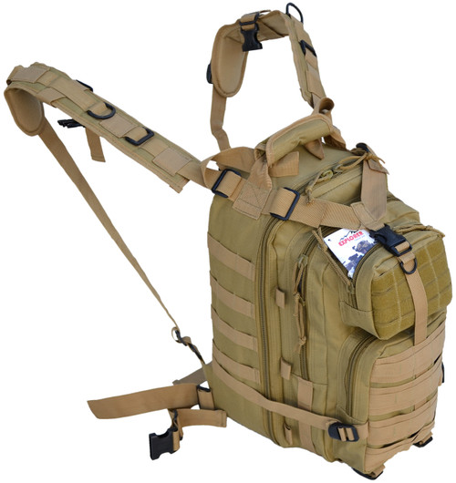 Explorer Coyote Tan Tactical 72 Hour Combat Rucksack Backpack