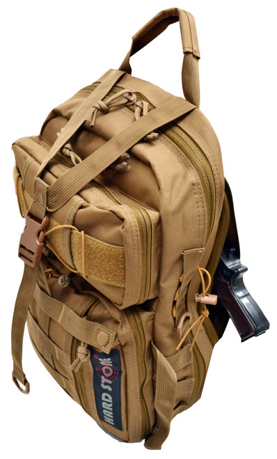 Explorer Coyote Tan Tactical Hydration Pack Ready Backpack with Molle & Chest Strap