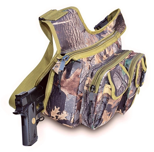 Explorer Wildland -Realtree Like- Hunting Camo Multi-Functional Tactical  Messenger Bag - Documents Bag- Multiple Pocket & Compartments